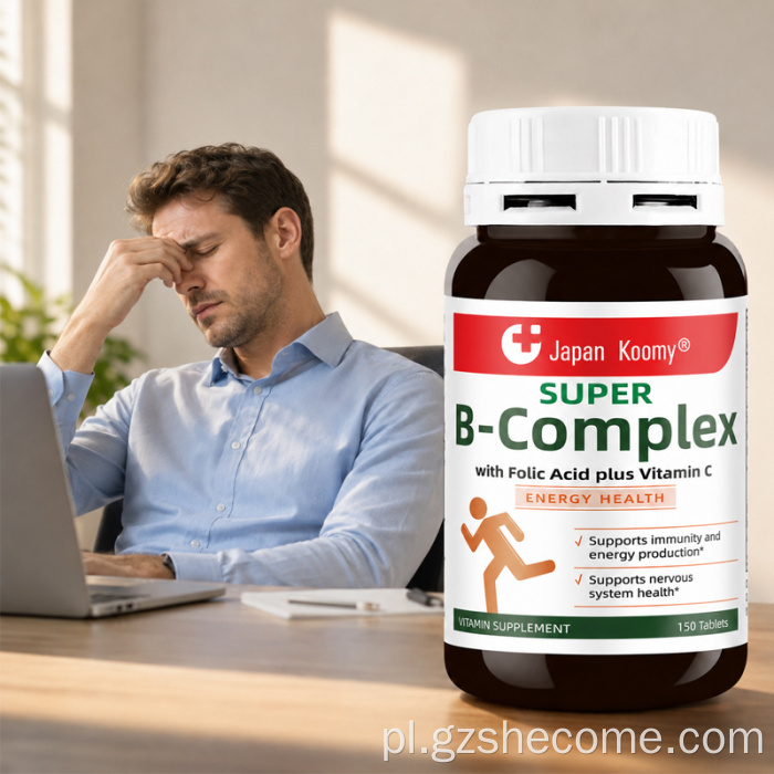 Shecome Super B Complex Tabletki wspierające układ odpornościowy i nerwowy